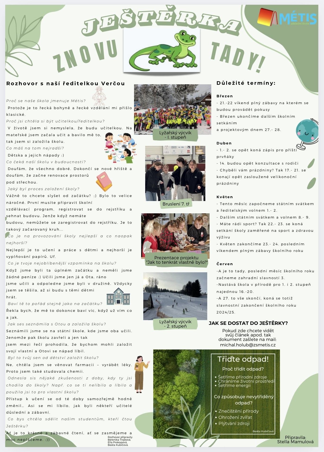 Ještěrka 1/2024/2025